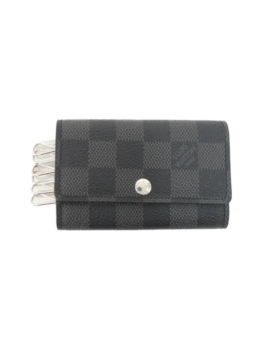 Louis Vuitton Damier Graphite Multicles Key Case Key Holder